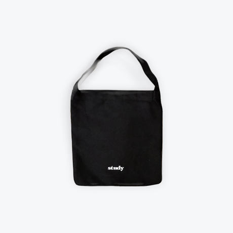 STUDY TOTE BAG (ARMY GREEN／BLACK)