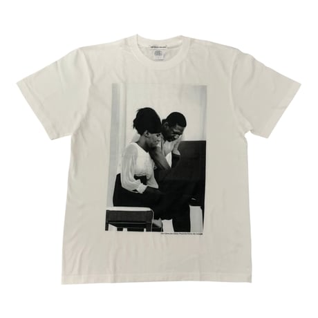 Alice Coltrane, John Coltrane T-SHIRT photographed by 中平穂積 (WHITE)