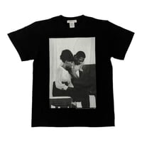Alice Coltrane, John Coltrane T-SHIRT photographed by 中平穂積 (BLACK)