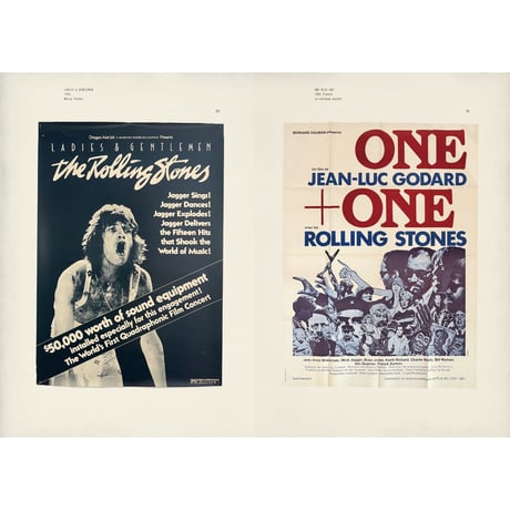 <ZINE> THE ROLLING STONES POSTER EXHIBITION Limited 300