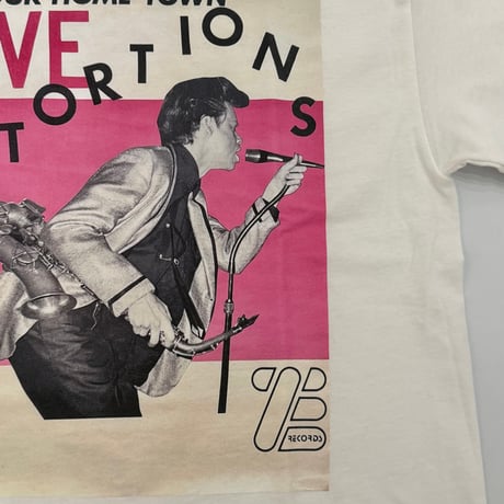 JAMES CHANCE AND CONTORTIONS T-SHIRT(WHITE)