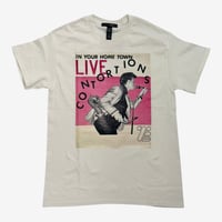 JAMES CHANCE AND CONTORTIONS T-SHIRT(WHITE)