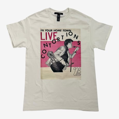 JAMES CHANCE AND CONTORTIONS T-SHIRT(WHITE)