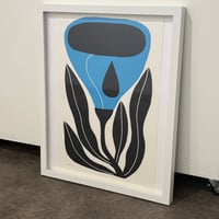 「BLOOM TEAR」 silk screen print by Nathaniel Russell