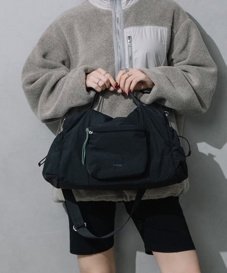 【B-26359】BEAURE ナイロン ショルダーバッグ