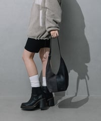 【B-26333】BEAURE スエードコンビ ワンショルダーバッグ