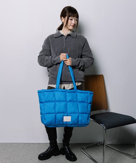 【B-26444】BEAURE QUILTED LARGE TOTE BAG｜キルティング ラージ トート バッグ