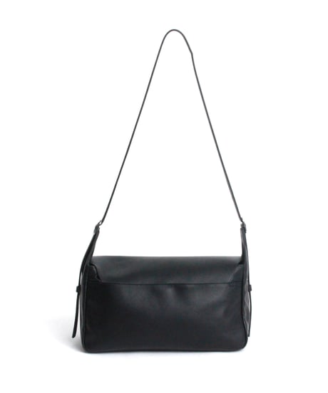 【B-26418】BEAURE FLAP WIDE SHOULDER BAG｜フラップ ワイド ショルダーバッグ