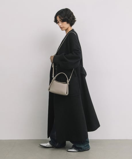 【B-26304】BEAURE カウレザー ミニハンドル 2WAYバッグ
