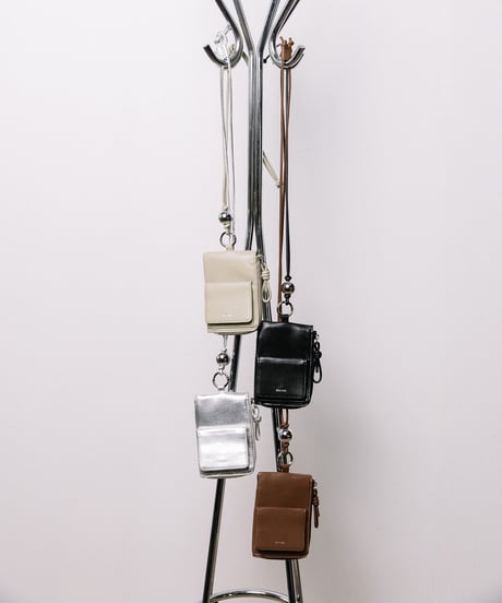 【B-26409】BEAURE MULTI FRAGMENT SHOULDER BAG｜マルチ フラグメント ショルダーバッグ
