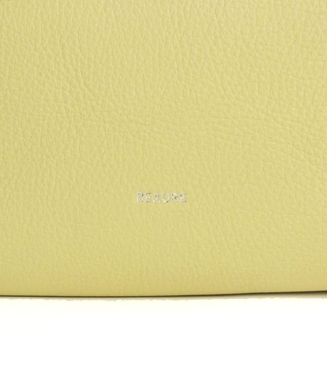 【B-26411】BEAURE Cow Leather 2WAY Chain Shoulder Bag｜カウレザー 2WAY チェーン ショルダーバッグ