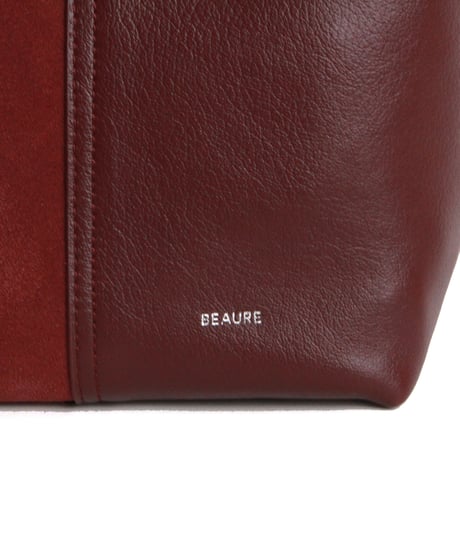 【B-26333】BEAURE スエードコンビ ワンショルダーバッグ