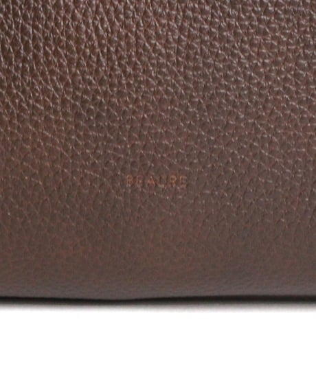 【B-26423】BEAURE COW LEATHER MINI SHOULDER BAG｜カウレザー ミニ ショルダーバッグ