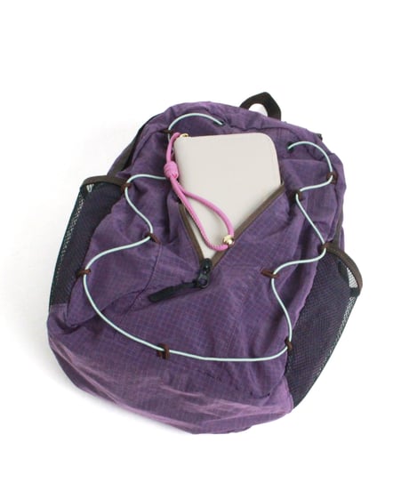 【B-26439】BEAURE NYLON DRAWSTRING BACKPACK｜ナイロン ドローストリング リュック