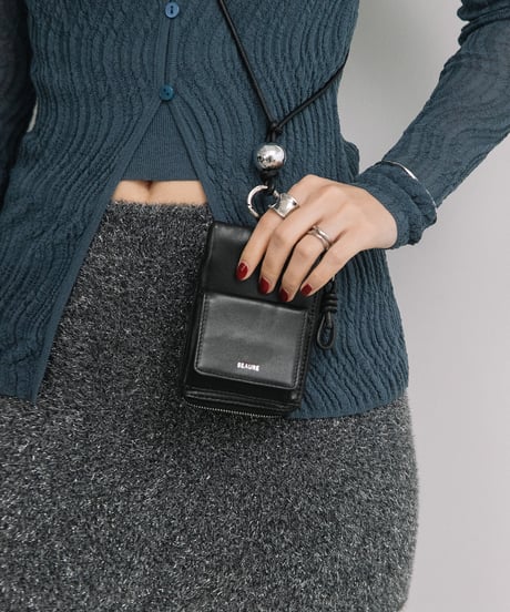 【B-26409】BEAURE MULTI FRAGMENT SHOULDER BAG｜マルチ フラグメント ショルダーバッグ