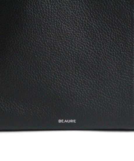 【B-26416】BEAURE Cow Leather Large Boston Bag｜カウレザー ラージ ボストンバッグ