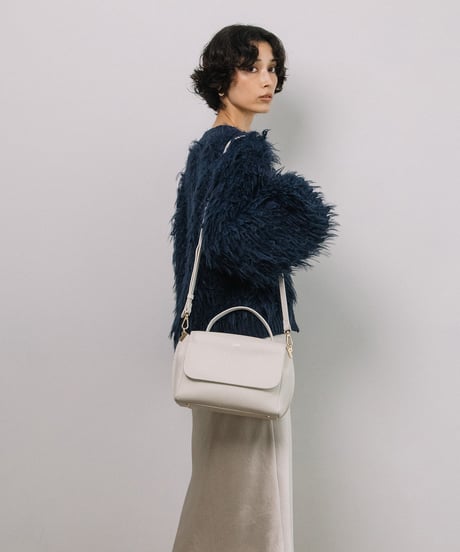 【B-26330】BEAURE カウレザー フラップ 2WAYバッグ