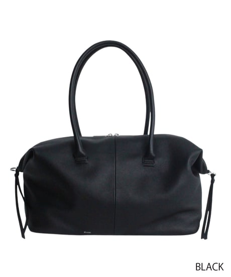 【B-26416】BEAURE Cow Leather Large Boston Bag｜カウレザー ラージ ボストンバッグ