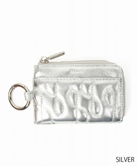 【B-25306】BEAURE Quilted Leather フラグメントケース