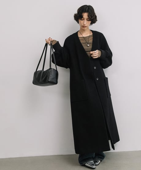 【B-26423】BEAURE COW LEATHER MINI SHOULDER BAG｜カウレザー ミニ ショルダーバッグ