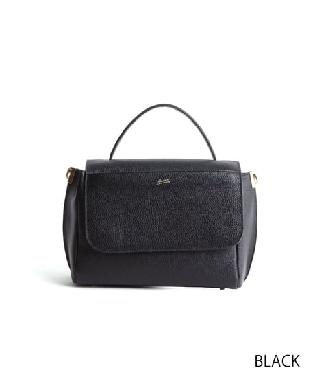 【B-26330】BEAURE カウレザー フラップ 2WAYバッグ