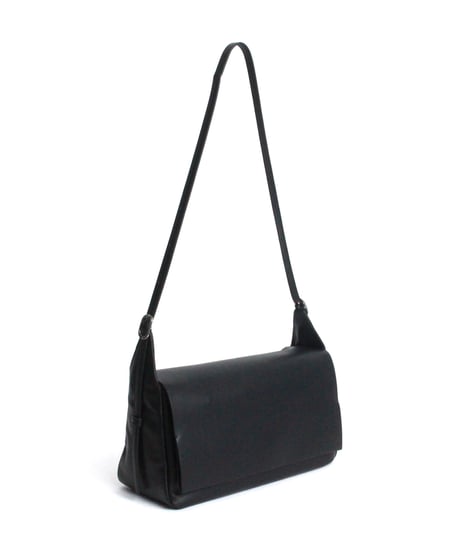 【B-26418】BEAURE FLAP WIDE SHOULDER BAG｜フラップ ワイド ショルダーバッグ