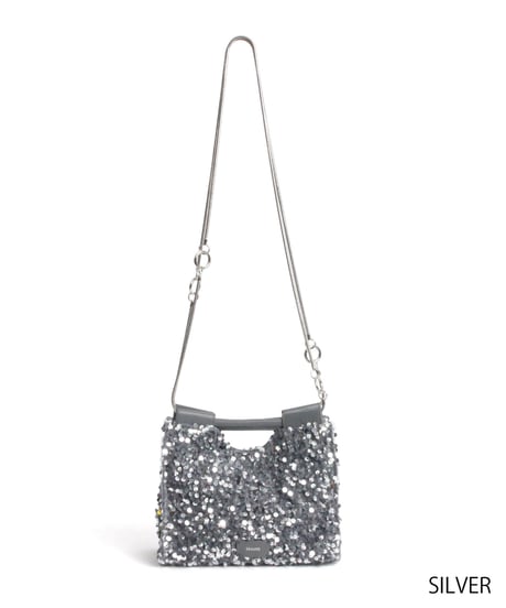 【B-26441】BEAURE SPARKLE 2WAY MINI SHOULDER BAG ｜スパンコール 2WAY ミニ ショルダーバッグ
