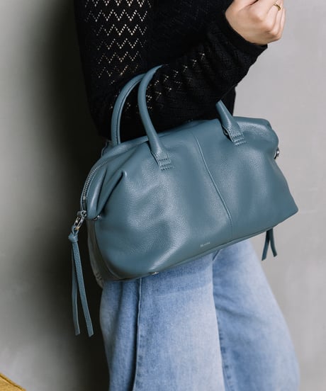 【B-26415】BEAURE COW LEATHER SOFT 2WAY BOSTON BAG｜カウレザー ソフト 2WAY ボストン バッグ