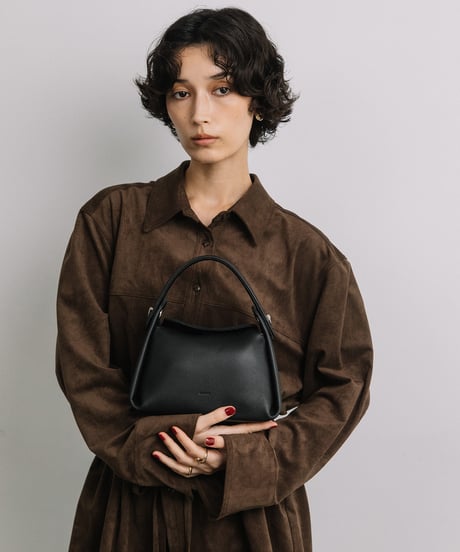 【B-26304】BEAURE カウレザー ミニハンドル 2WAYバッグ