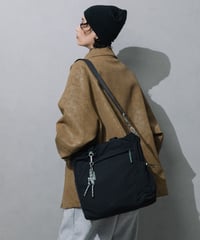 【B-26238】BEAURE 撥水ナイロン 3WAYリュックトート