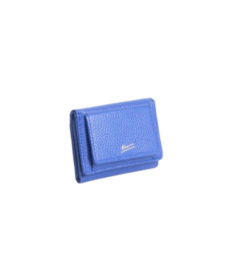【B-26401】BEAURE COW LEATHER MINI WALLET｜カウレザー 三つ折り ミニ ウォレット