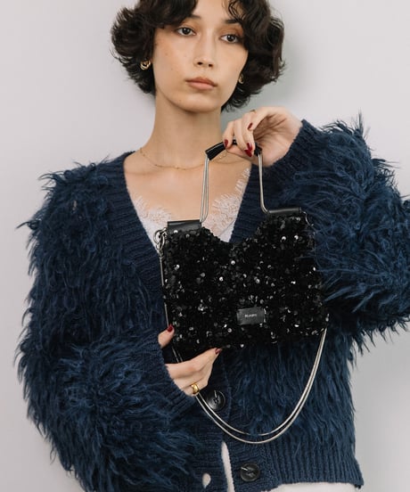 【B-26441】BEAURE SPARKLE 2WAY MINI SHOULDER BAG ｜スパンコール 2WAY ミニ ショルダーバッグ