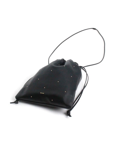 【B-26427】BEAURE STUDS SHEEP LEATHER SHOULDER BAG｜スタッズ シープレザー ショルダーバッグ