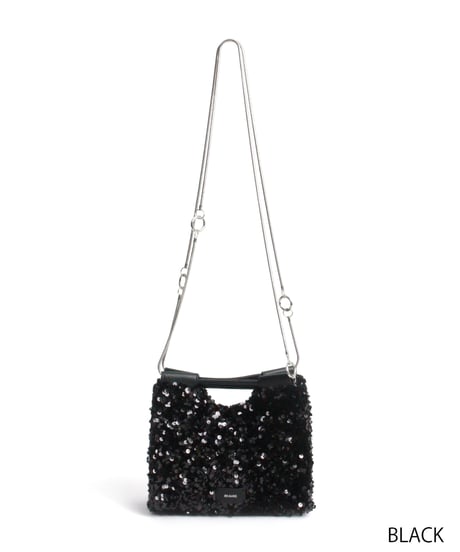 【B-26441】BEAURE SPARKLE 2WAY MINI SHOULDER BAG ｜スパンコール 2WAY ミニ ショルダーバッグ