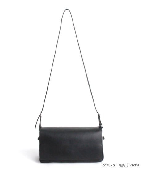 【B-26418】BEAURE FLAP WIDE SHOULDER BAG｜フラップ ワイド ショルダーバッグ