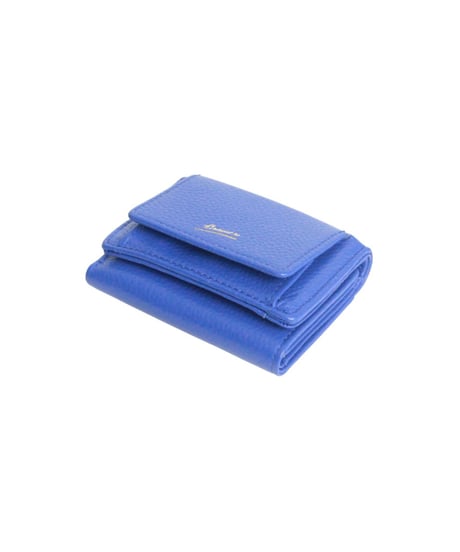 【B-26401】BEAURE COW LEATHER MINI WALLET｜カウレザー 三つ折り ミニ ウォレット