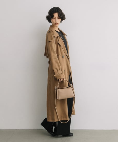 【B-26304】BEAURE カウレザー ミニハンドル 2WAYバッグ