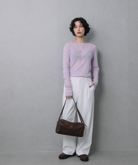 【B-26423】BEAURE COW LEATHER MINI SHOULDER BAG｜カウレザー ミニ ショルダーバッグ