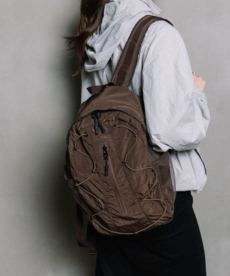【B-26439】BEAURE NYLON DRAWSTRING BACKPACK｜ナイロン ドローストリング リュック
