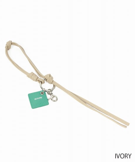 【B-25304】BEAURE Colored Leather Cord ストラップ