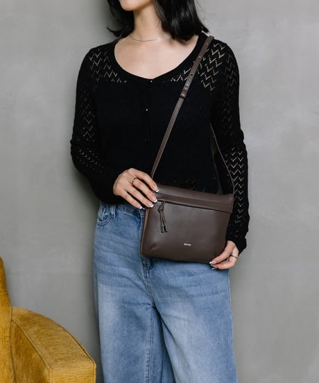 【B-26413】BEAURE MULTI POCKET MINI SHOULDER BAG｜マルチポケット ミニ ショルダーバッグ