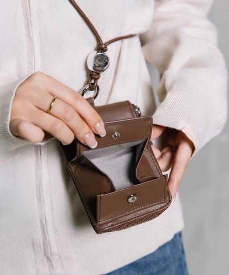 【B-26409】BEAURE MULTI FRAGMENT SHOULDER BAG｜マルチ フラグメント ショルダーバッグ