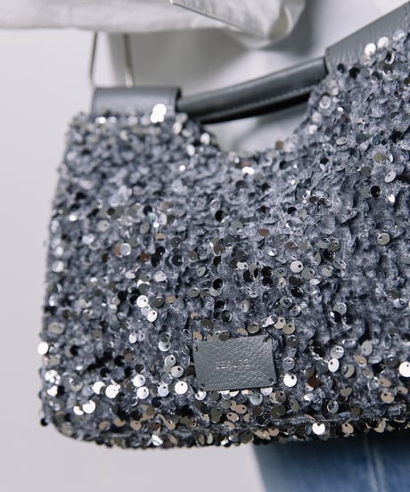 【B-26441】BEAURE SPARKLE 2WAY MINI SHOULDER BAG ｜スパンコール 2WAY ミニ ショルダーバッグ