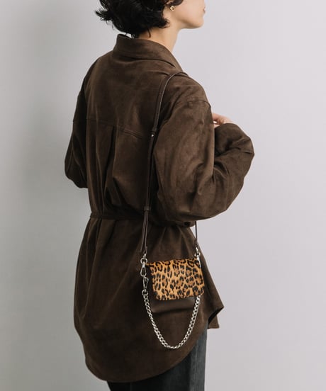 【B-26340】BEAURE ハラココンビ ミニショルダーバッグ