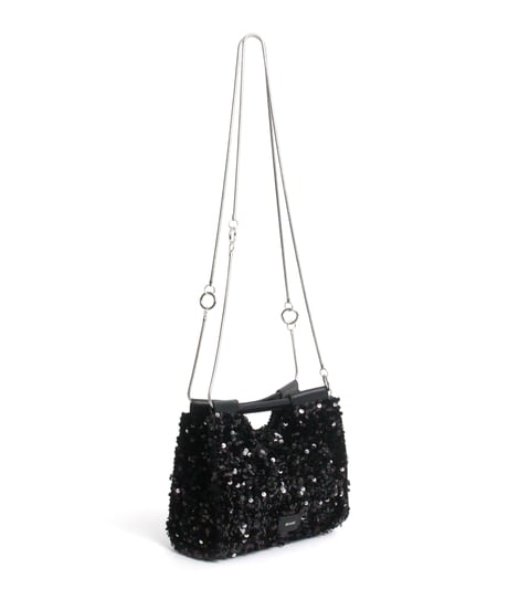 【B-26441】BEAURE SPARKLE 2WAY MINI SHOULDER BAG ｜スパンコール 2WAY ミニ ショルダーバッグ