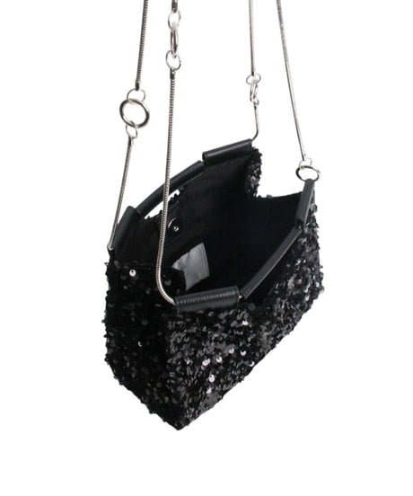 【B-26441】BEAURE SPARKLE 2WAY MINI SHOULDER BAG ｜スパンコール 2WAY ミニ ショルダーバッグ