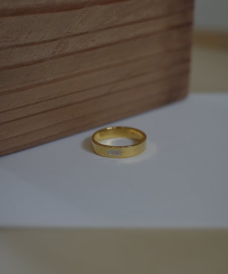 cz gold ring