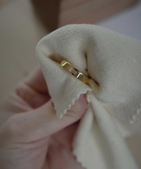 cz gold ring