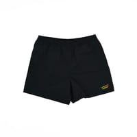 LATE NITE DUBBIN’  NYLON SHORTS / Black