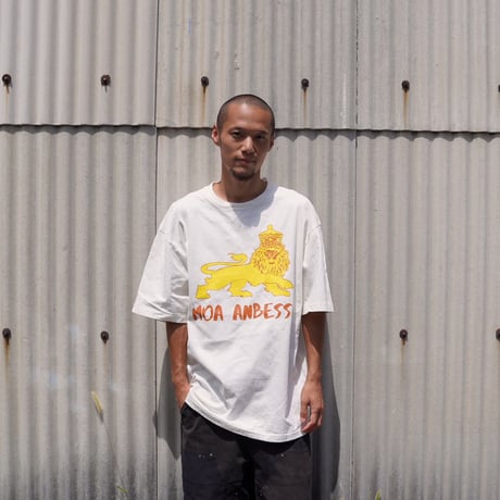 Moa Anbessa Tee Shirts / Fade White